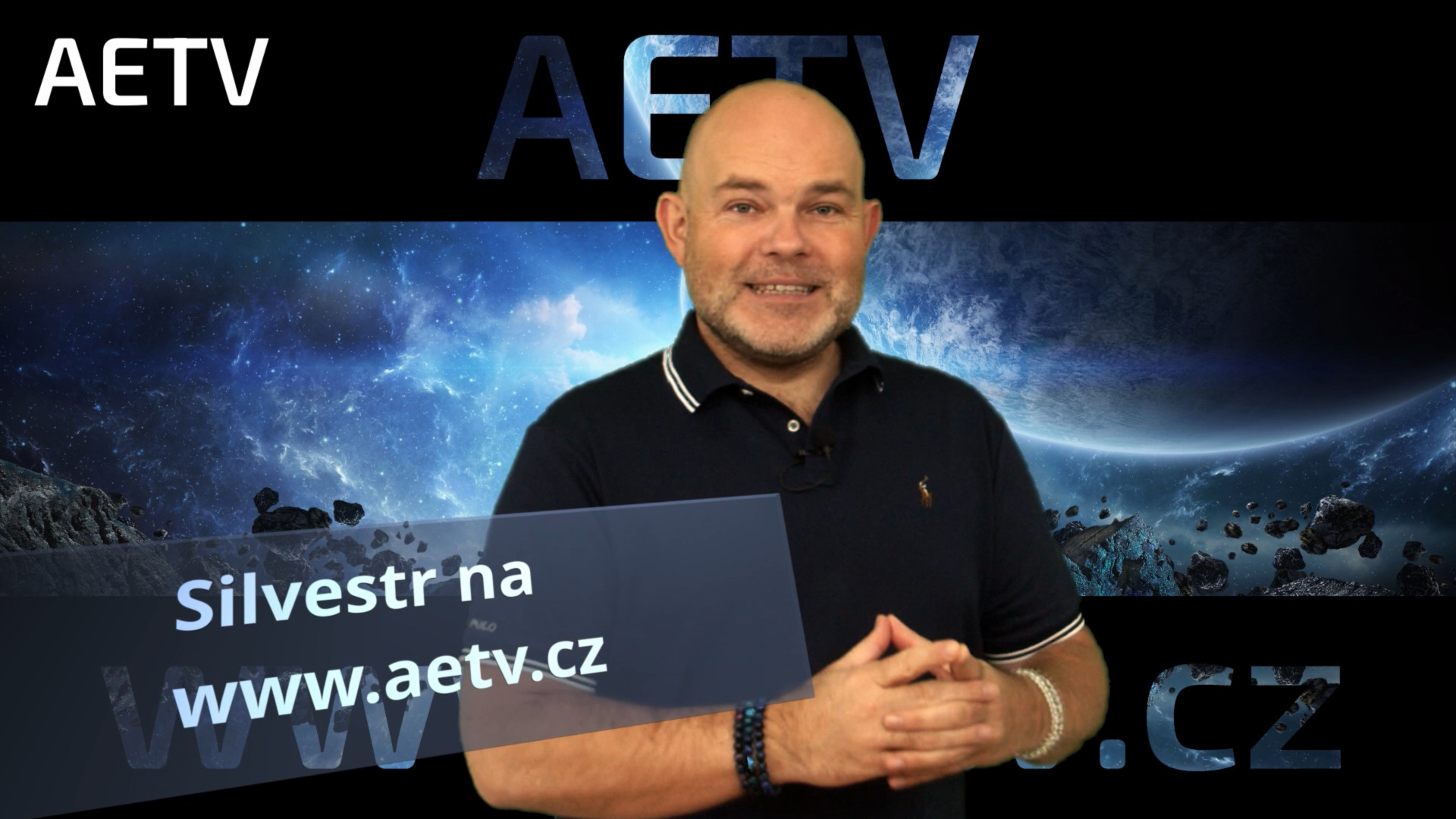 Pozvánka na Silvestra 2020 na AETV.cz